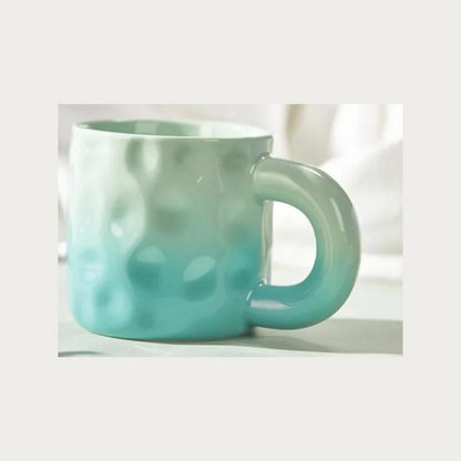 Tasse à café en céramique avec un style couleur dégradée 350ml